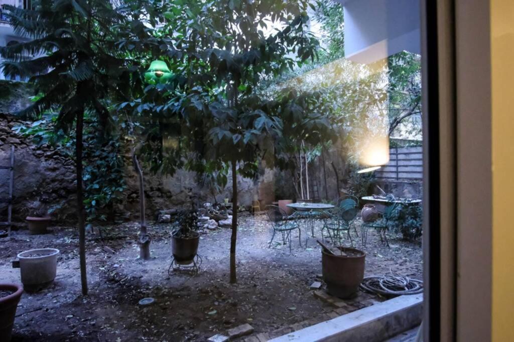 Calm And Cozy Flat With Romantic Garden Atenas Exterior foto