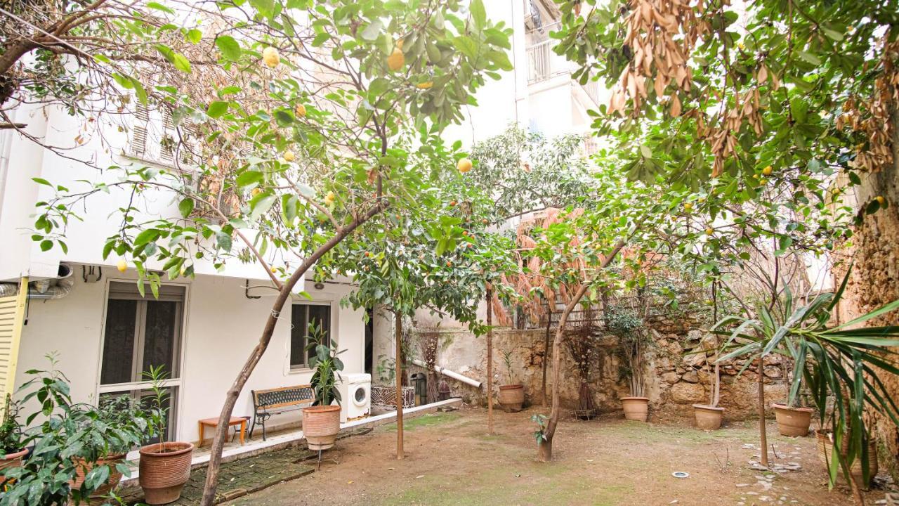 Calm And Cozy Flat With Romantic Garden Atenas Exterior foto